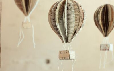 How to Make Small Paper Hot Air Balloon Decorations