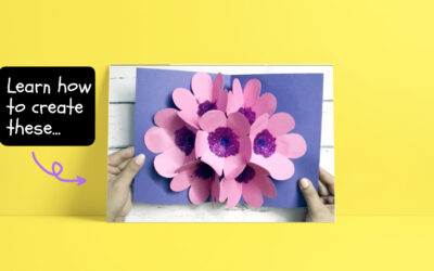 How to create a Striking Pop Up Flower Card